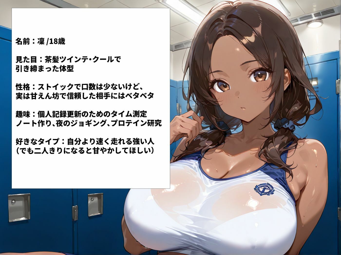 日焼け陸上部巨乳JKを部室に呼び出し汗だくセックス サンプル画像4