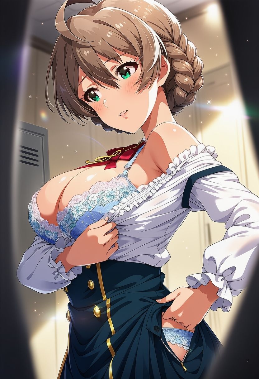 更衣室潜入 夢に見た景色を サンプル画像6