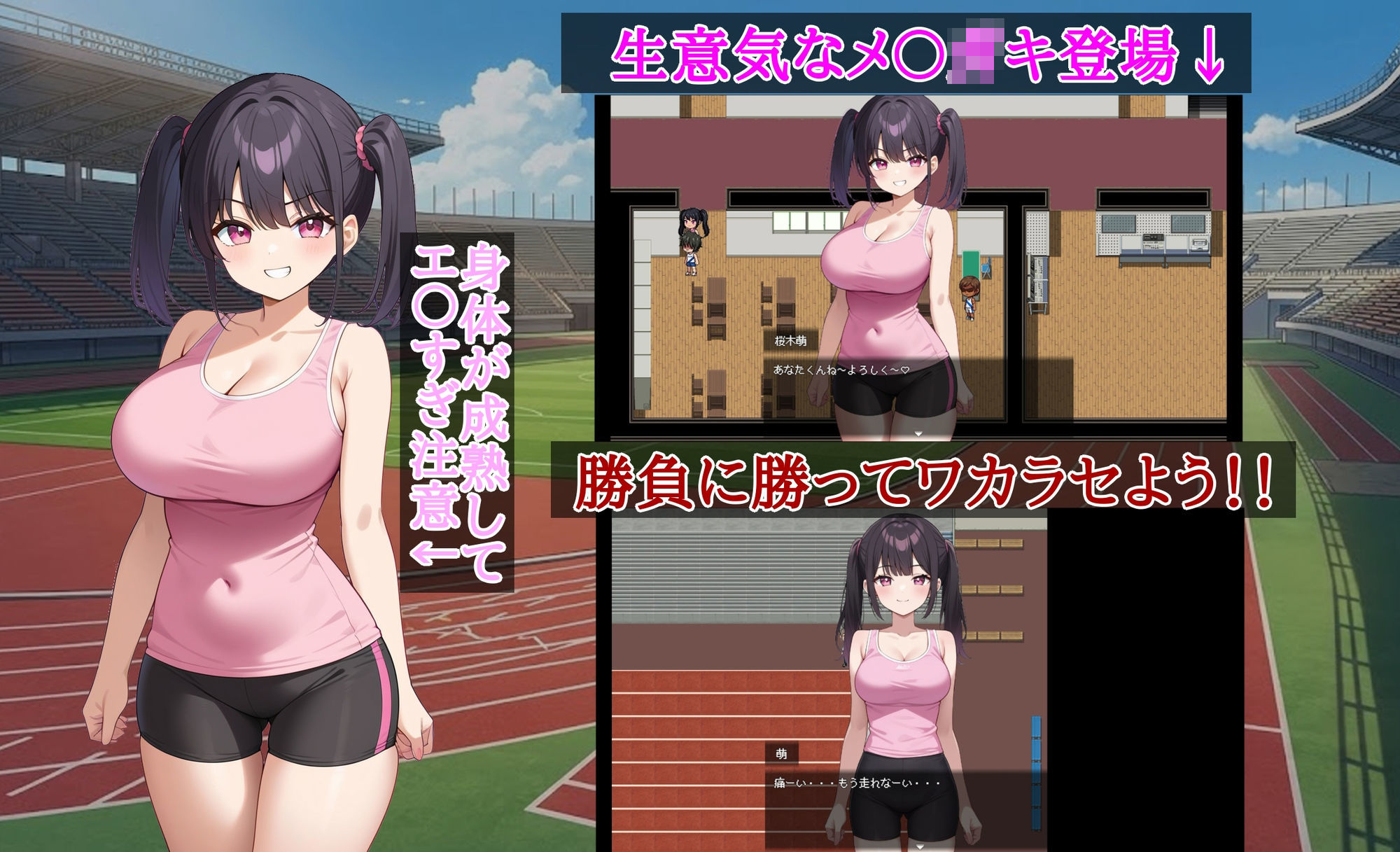 最下位は童貞、1位はハーレム。〜デスゲーム陸上〜 サンプル画像7