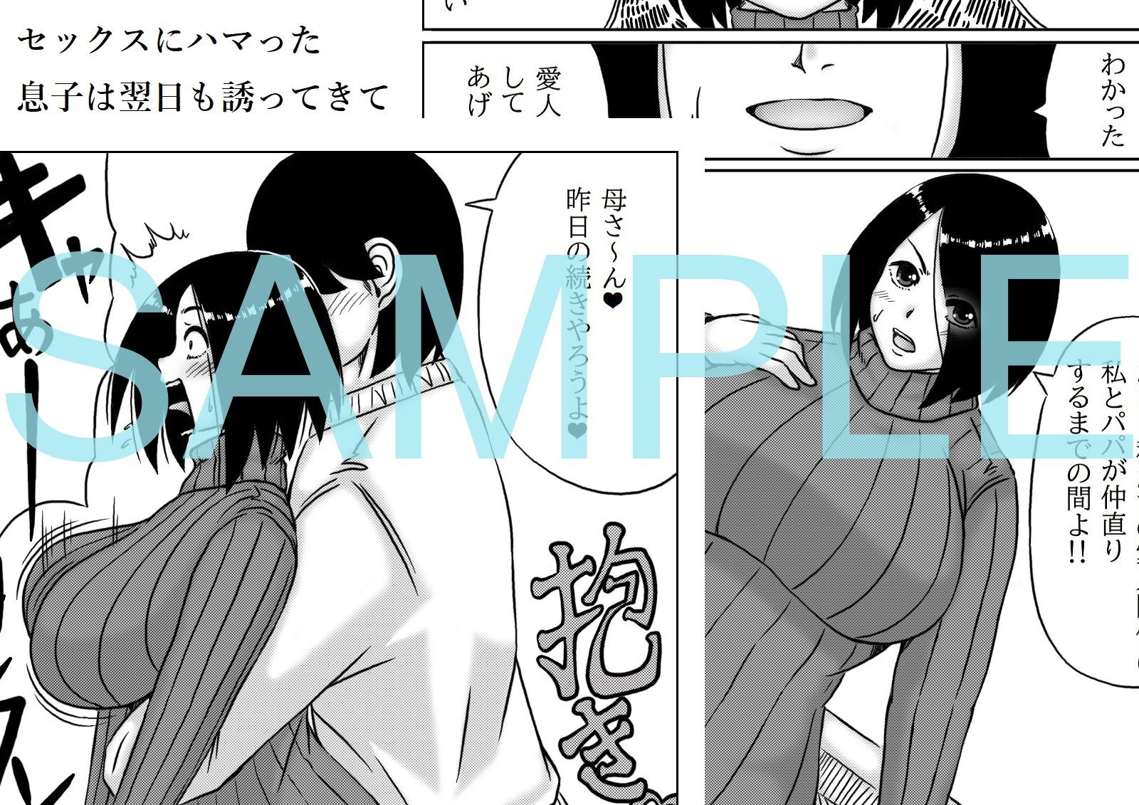 母さん俺と浮気しよう サンプル画像3