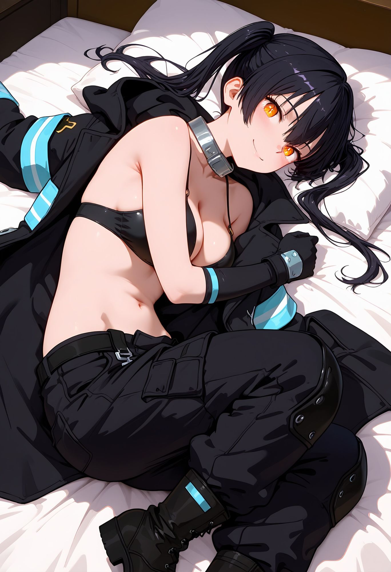 炎炎、タ〇キの制服ハプニング（211枚） サンプル画像1