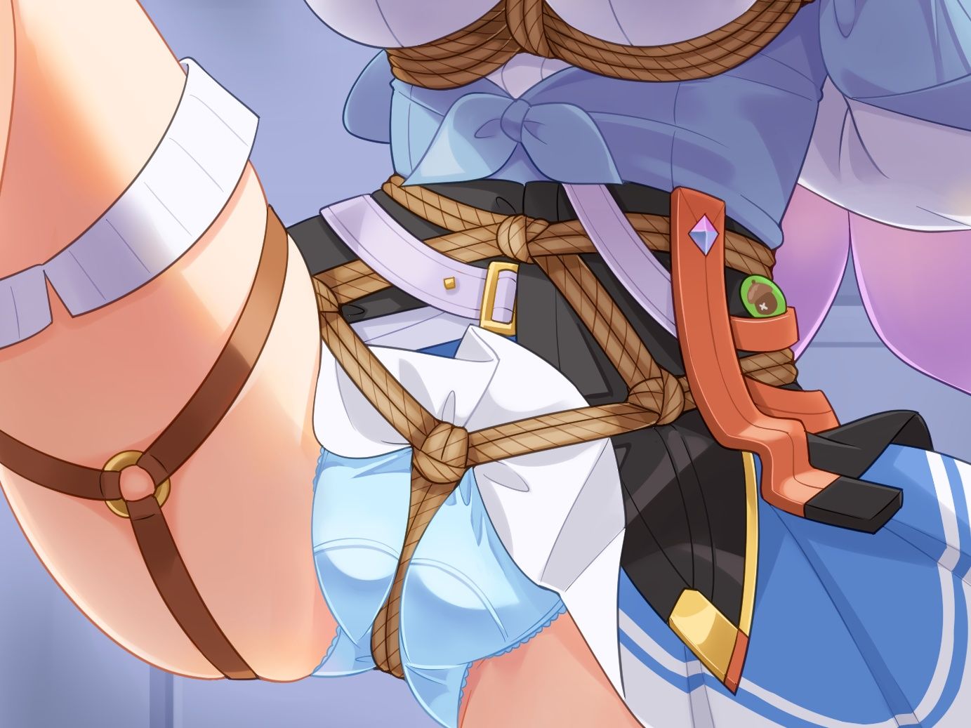 着衣緊縛CG集 なわのかなた 2024A サンプル画像2