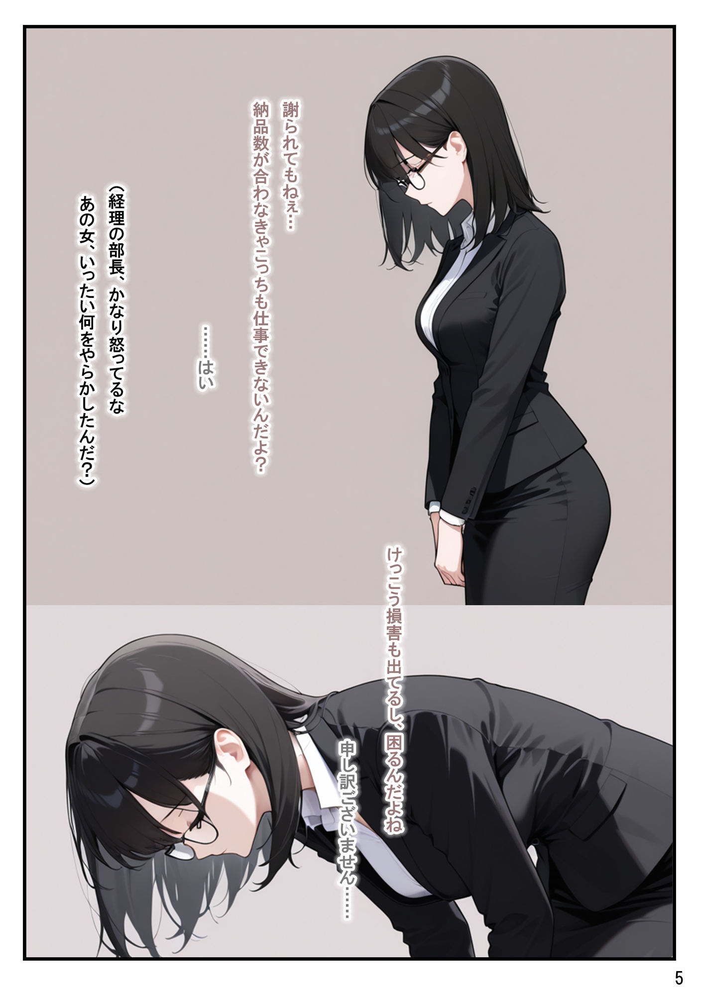 総務部慰安課4〜性処理業務に従事するOLさん〜 サンプル画像5