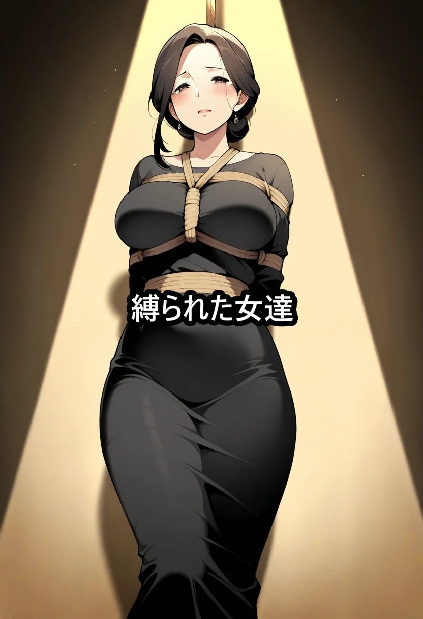 縛られた女達  着衣緊縛 サンプル画像1