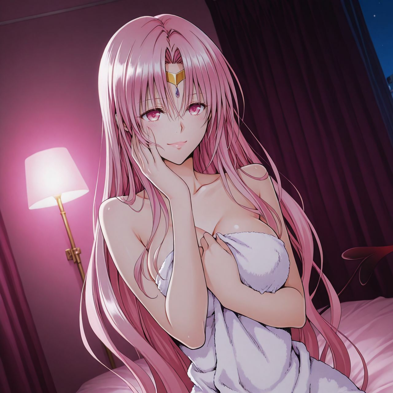 誰にも言えないホテルの密会。宇宙で最も美しい王妃の絶頂セックス サンプル画像1