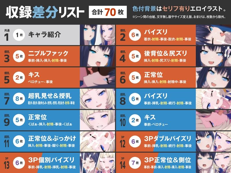 超乳VS爆乳ロボットお姉ちゃんズの裏エロ画集 サンプル画像4