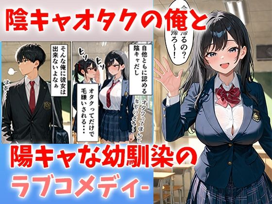 陰キャの俺が人気者の幼馴染とイチャラブセックス サンプル画像1