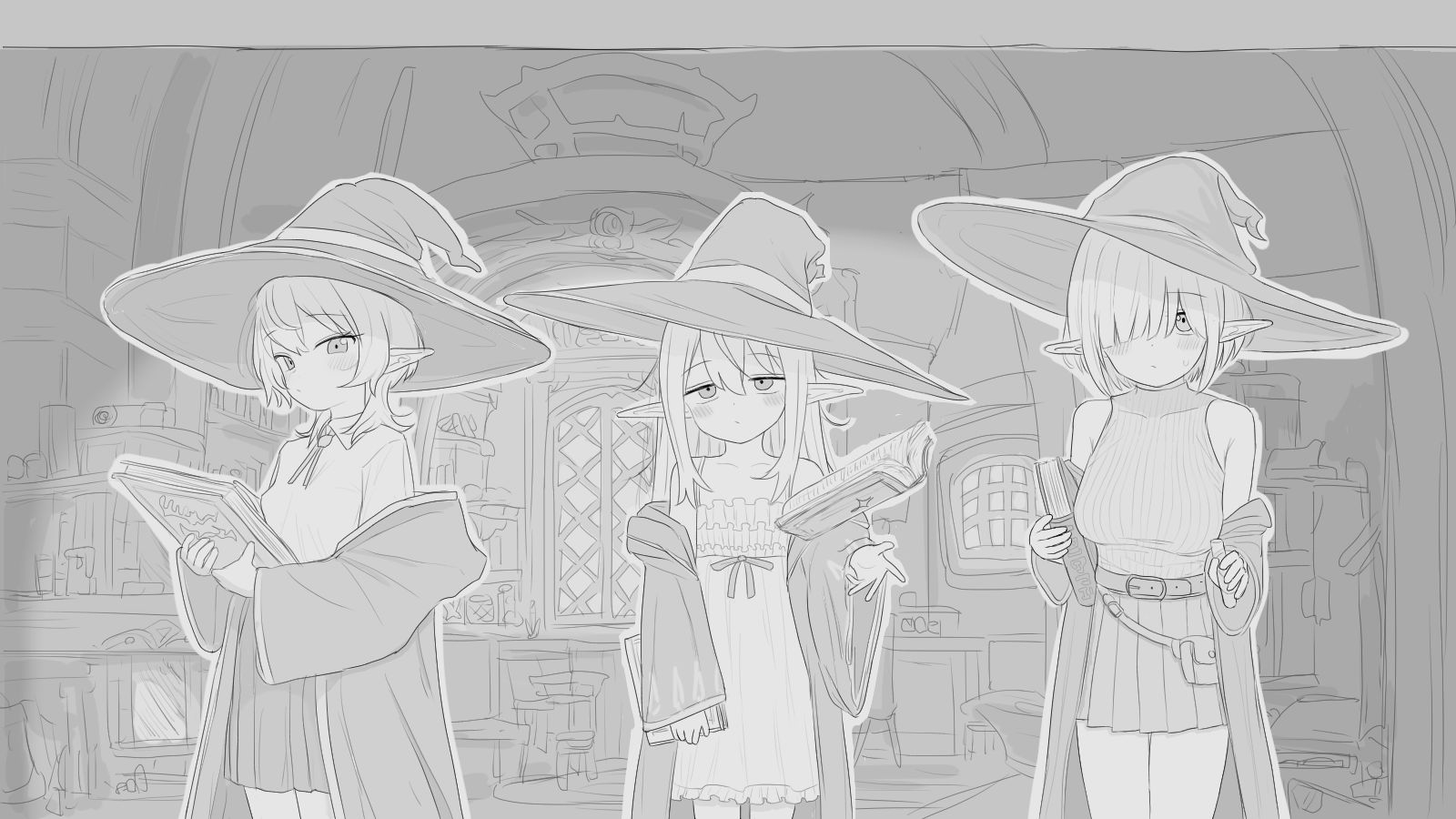 隠居魔女との30日間 サンプル画像1