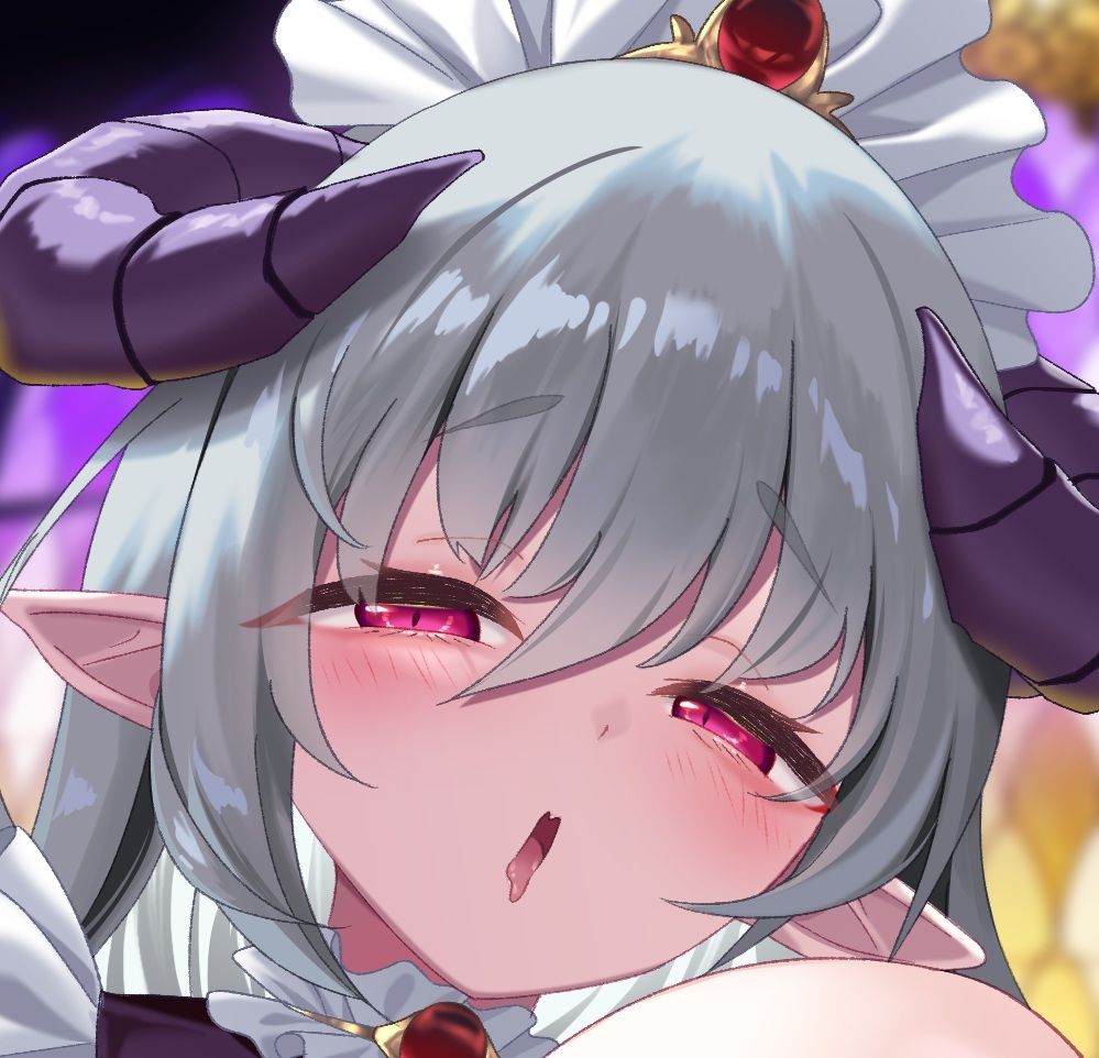 ？12大特典？ようこそご主人様〜ドスケベW爆乳サキュバスメイドの超密着ご奉仕H〜【甘やかし/W密着囁きH/増殖魔法7P騎乗位】 サンプル画像2