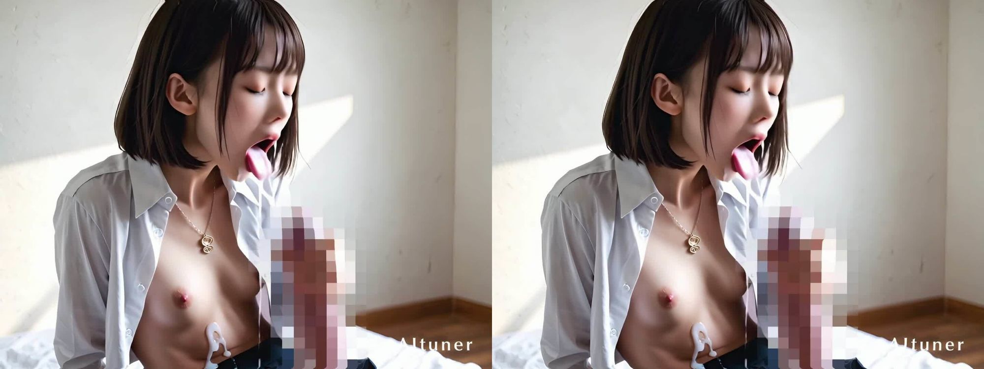 3D VR SBS【30分HD】今夜は好みを決めに来て。 サンプル画像2