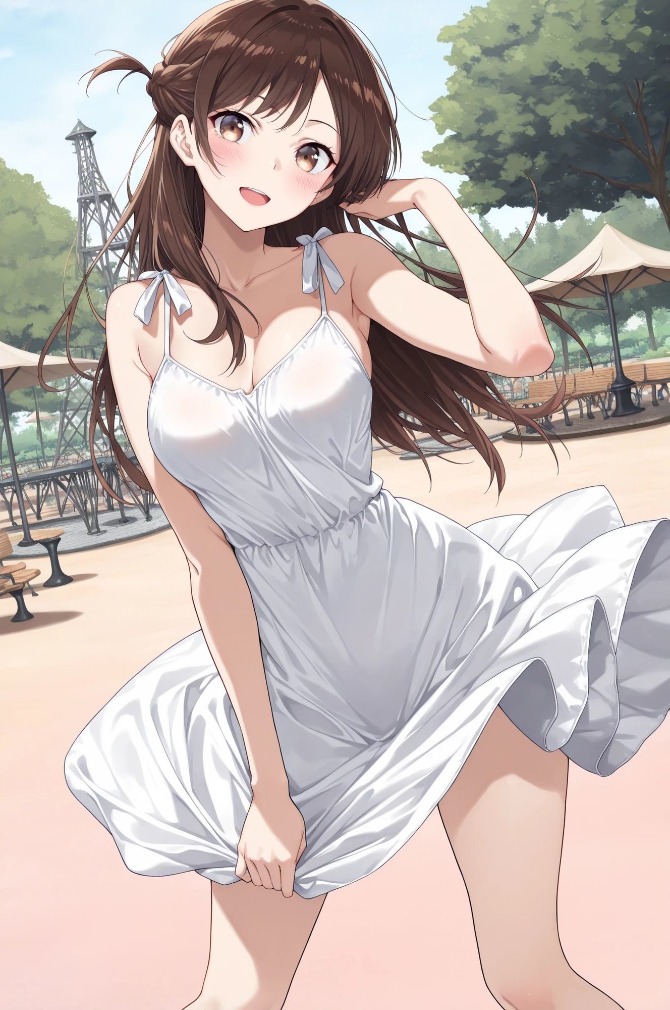 AIイラストCG集127  彼〇お借りします  水〇千鶴 サンプル画像1