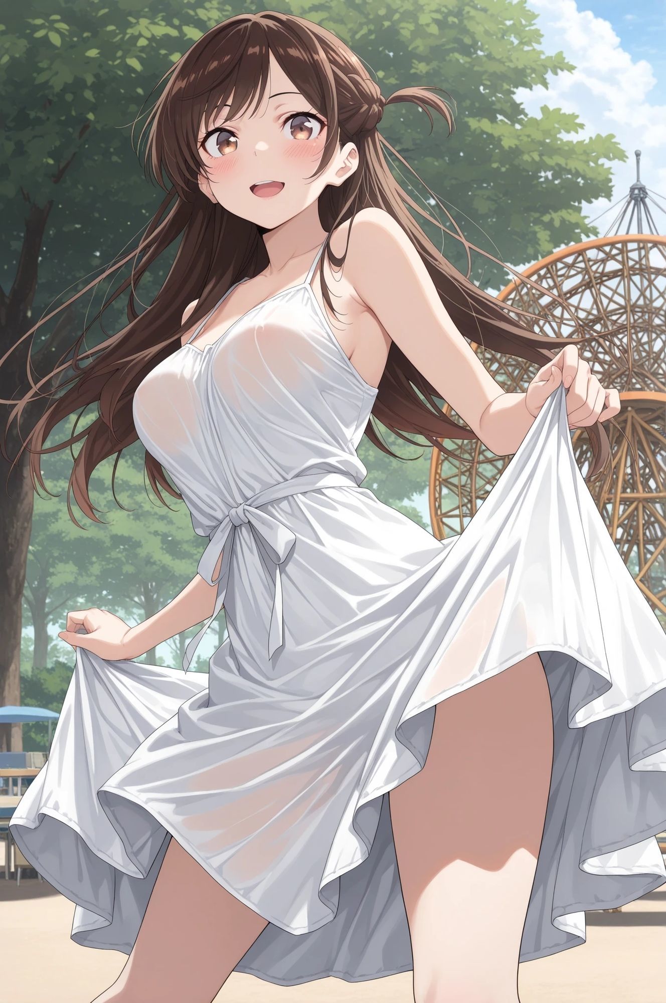 AIイラストCG集127  彼〇お借りします  水〇千鶴 サンプル画像2