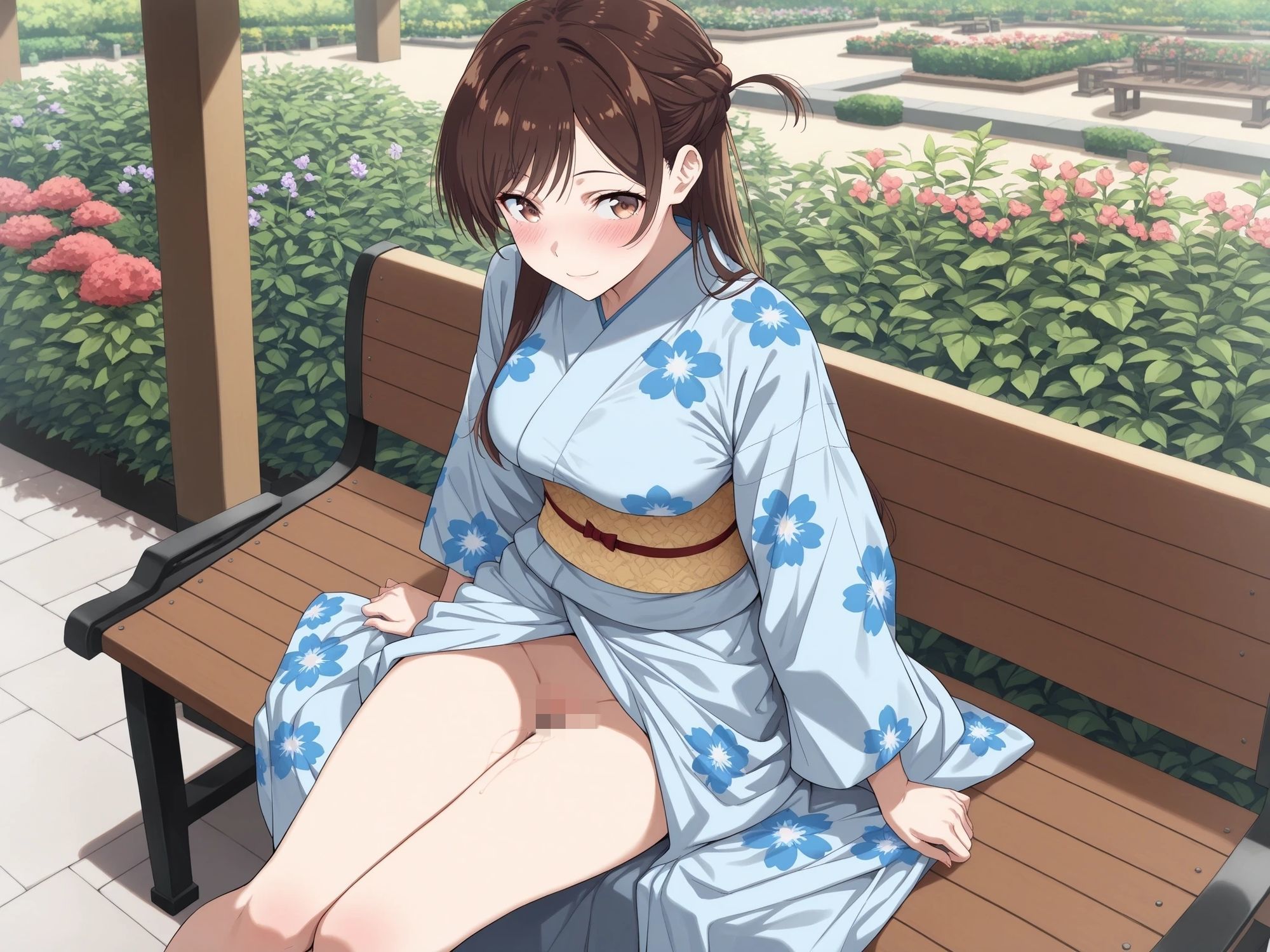 AIイラストCG集127  彼〇お借りします  水〇千鶴 サンプル画像7