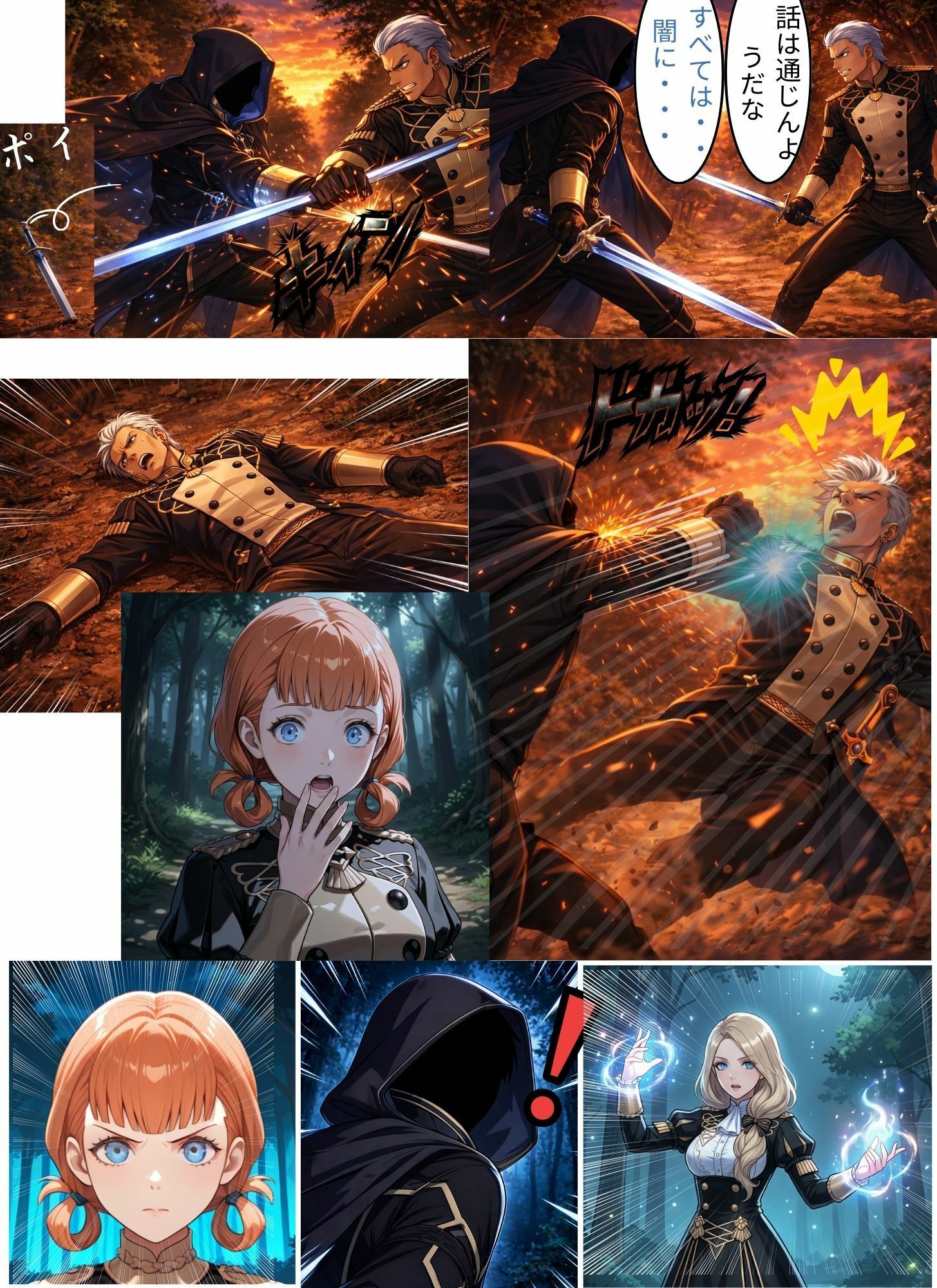 FE  修道院の先生と王様 サンプル画像2