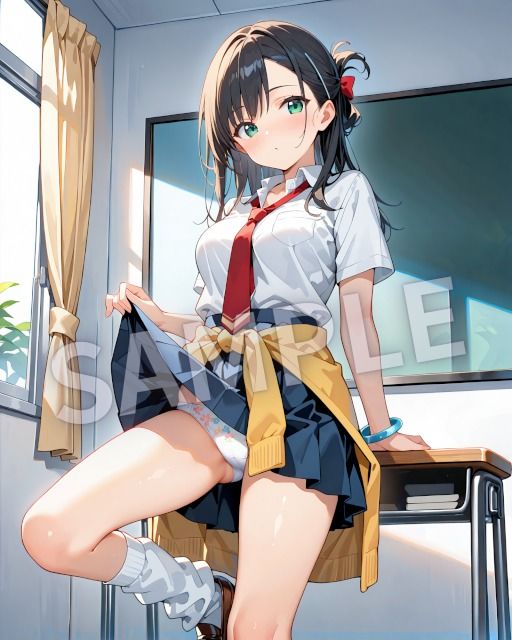 New パンチラ図鑑 みう サンプル画像1