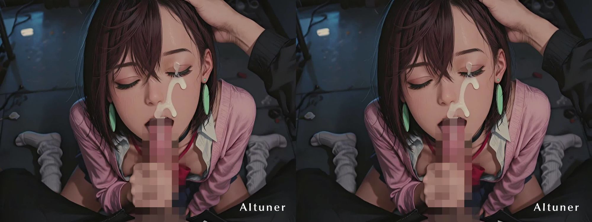 SBS 3D【12分HD】真夜中のピンクリボン――扉を開けるのは、今夜だけ。 サンプル画像2