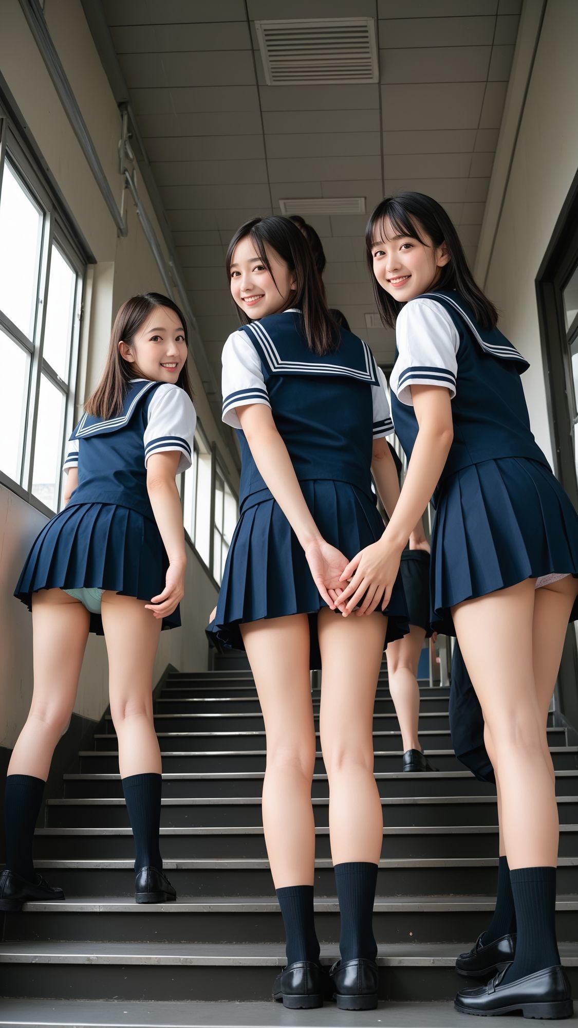 S級制服女子 1 2 3オムニバスセット19分24秒 サンプル画像3