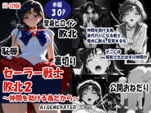 セーラー戦士敗北  仲間を助ける為だから