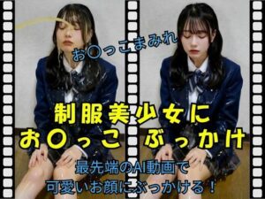 制服美少女にお〇っこ ぶっかけ