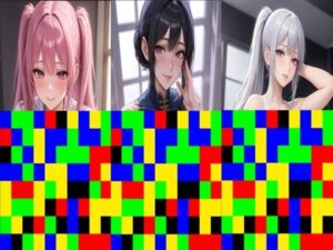 【 シームレス動画・着エロに特化！】もざ消し！ パート2 〜モザイク風ブロックをなぞって消す爽快パズルゲーム〜