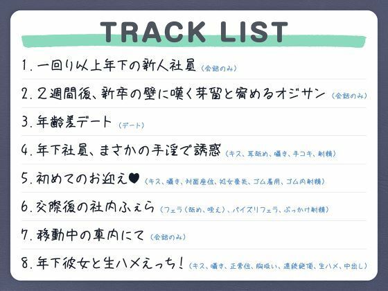 「もっと抱いて（はーと）」若さ爆発の新卒彼女と始めるあまあま年の差性活 サンプル画像4