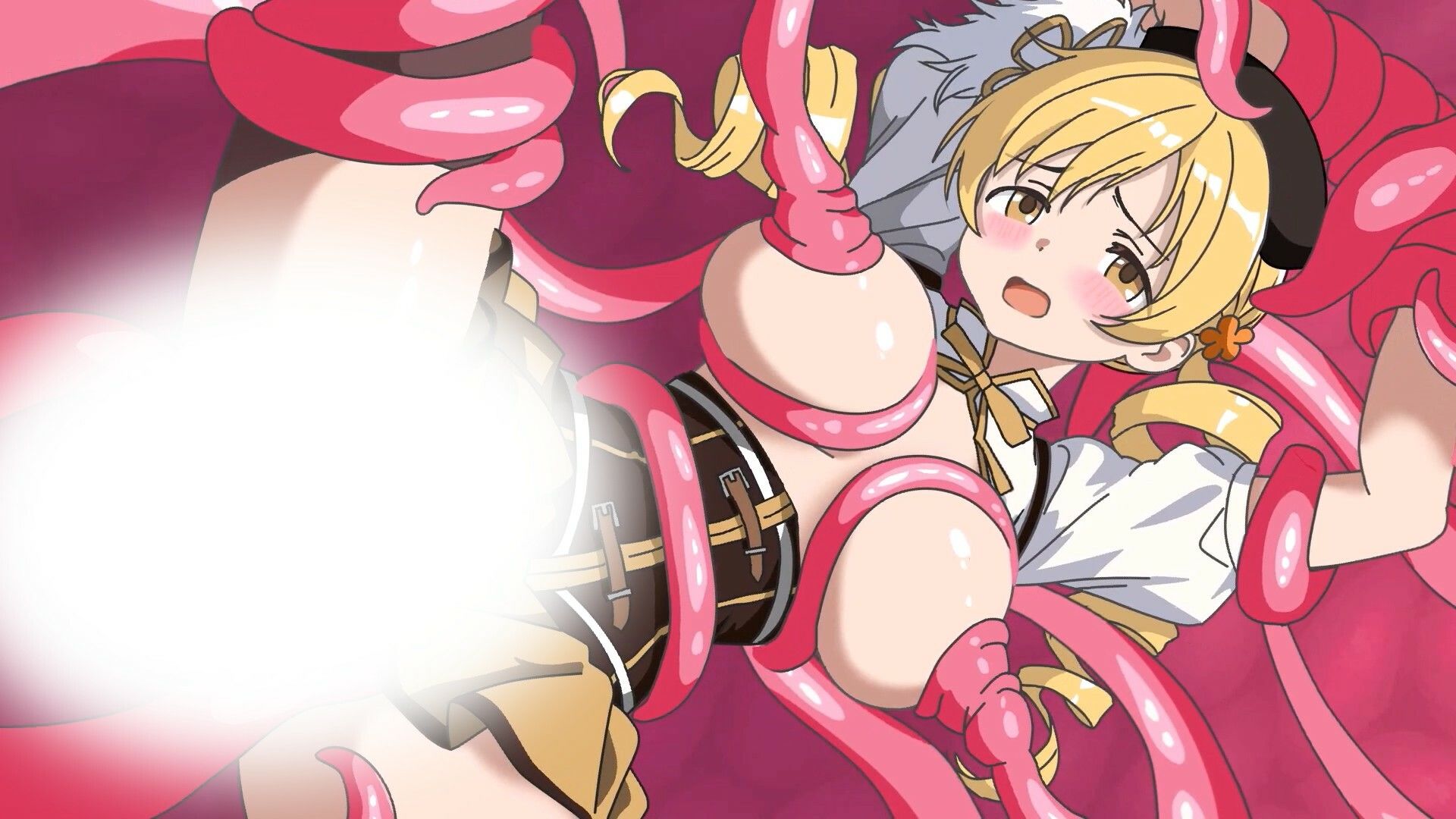 【Live2Dアニメ】触手の魔女に捕まるマミさん サンプル画像4