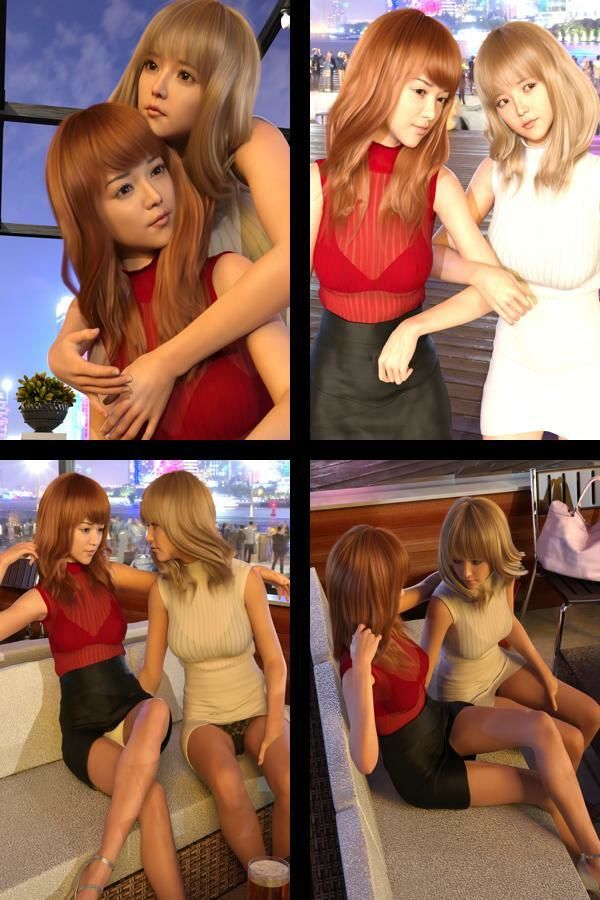 【chrl300】まゆみお姉さんと年下女装彼氏清水くんの日常-01c サンプル画像1