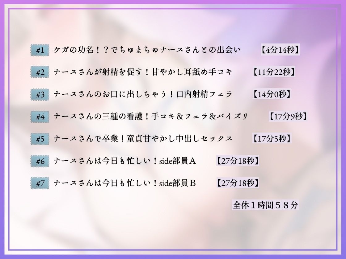 【でちゅまちゅ囁き】ドスケベナースのでちゅまちゅ性処理 サンプル画像5