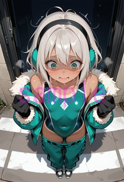 【疑似露出】女の子がひたすら下腹部を見つめてくれる気分になれる画像集 サンプル画像6