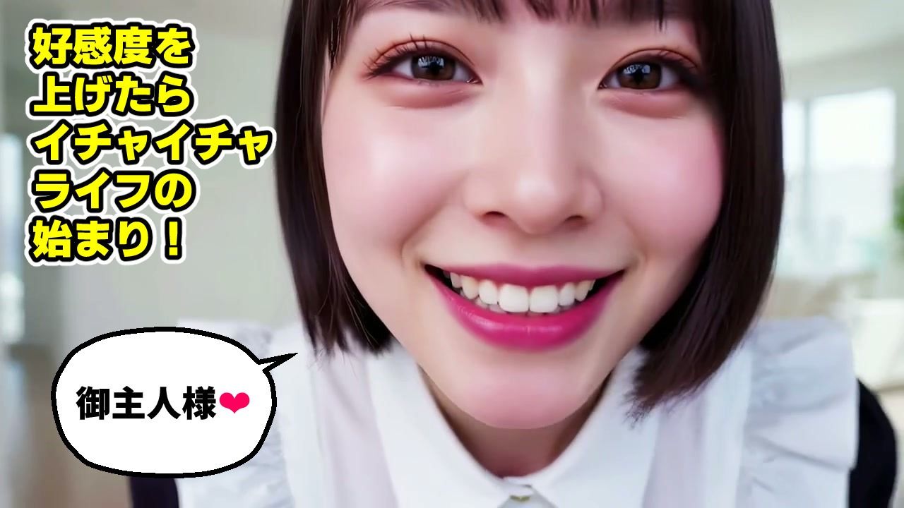 【純愛AIゲーム】お掃除メイドえりか 〜俺のチンポも掃除して〜 サンプル画像4