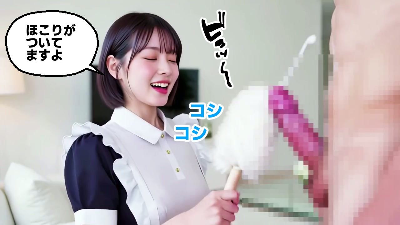 【純愛AIゲーム】お掃除メイドえりか 〜俺のチンポも掃除して〜 サンプル画像9