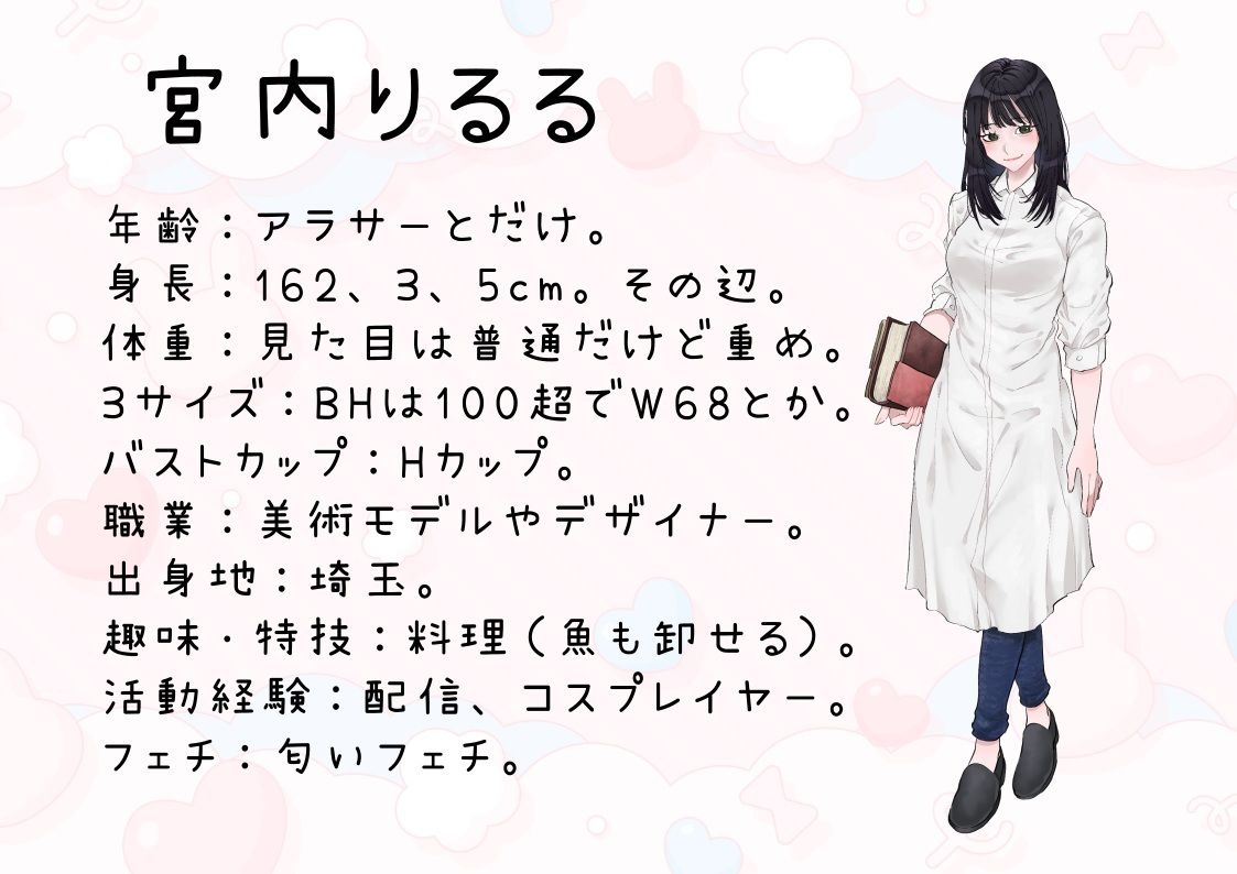 【美術モデル・デザイナー・元コスプレイヤー】わたしのオナニー事情 No.53 宮内りるる【オナニーフリートーク】 サンプル画像2