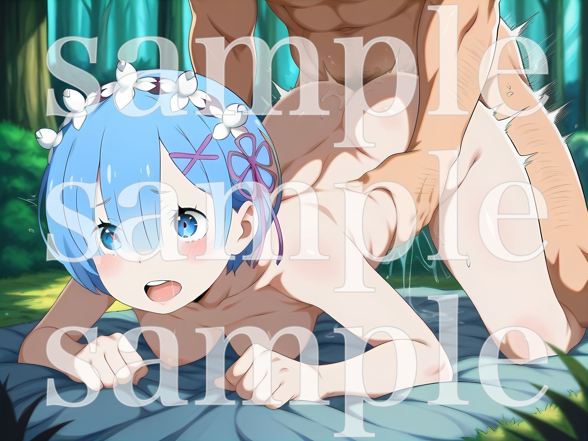 うしろから突いてっ！レ〇編 サンプル画像5