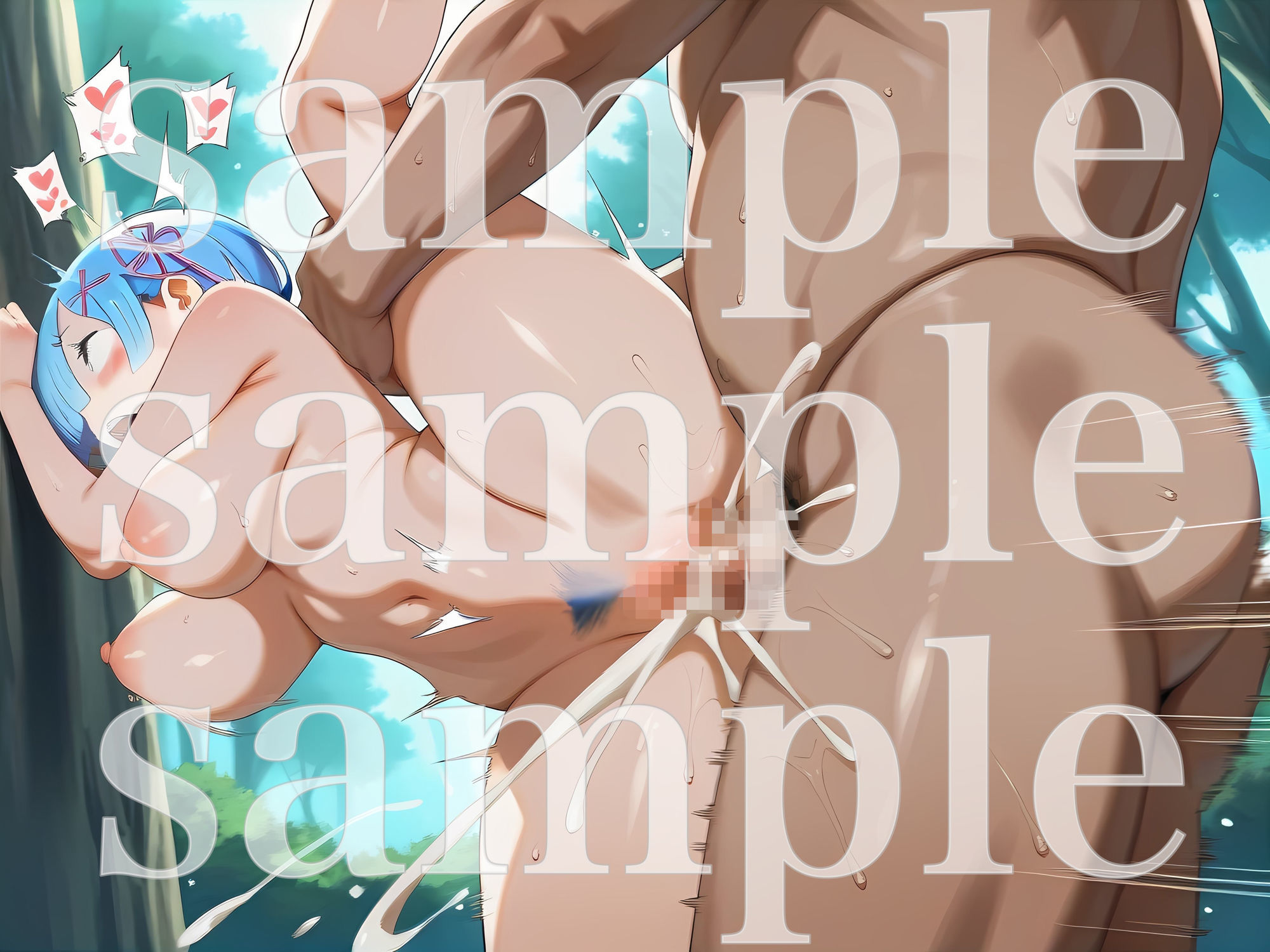 うしろから突いてっ！レ〇編 サンプル画像8