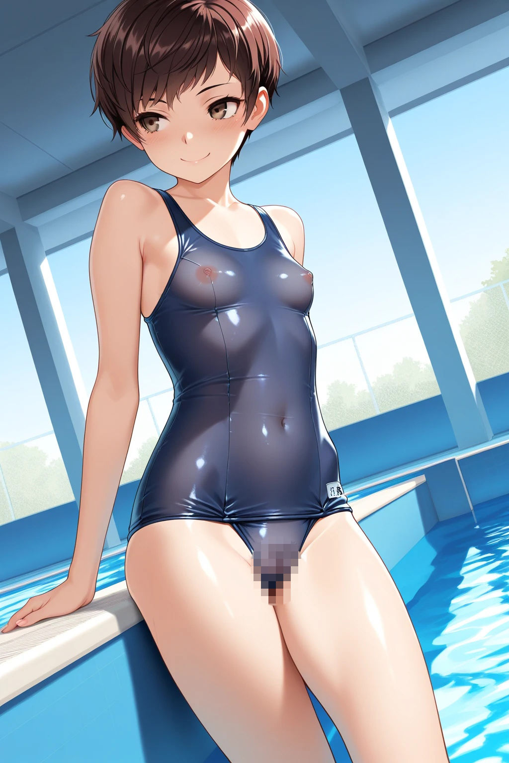 なぜか透けて見える女子校生たちの日常 サンプル画像3