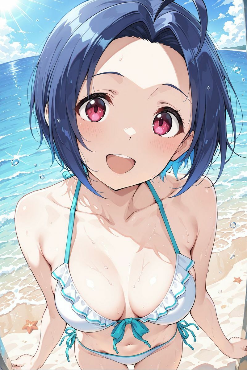 アイドル○スター 4 水着に着替えたら サンプル画像1