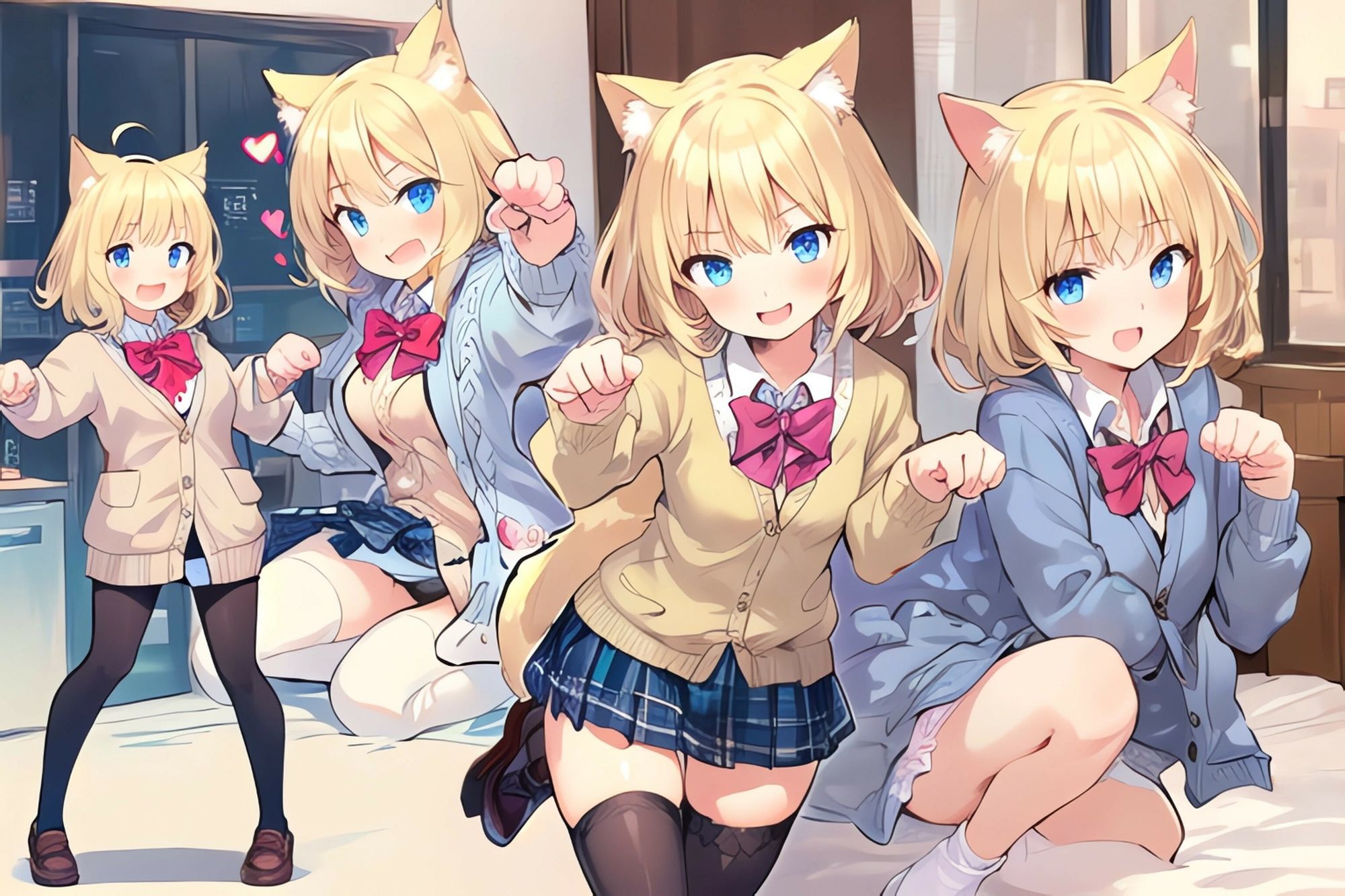 オタクに優しいギャルに教室で手コキで搾精されて…… サンプル画像3