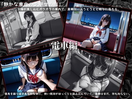 ガラガラ田舎ローカル線で痴●されたセーラー服女子校生が線路逃亡失敗で緊縛中出しされ、孕まされても淫らに腰を振り続け快楽堕ちした話【セリフ70P】 サンプル画像5