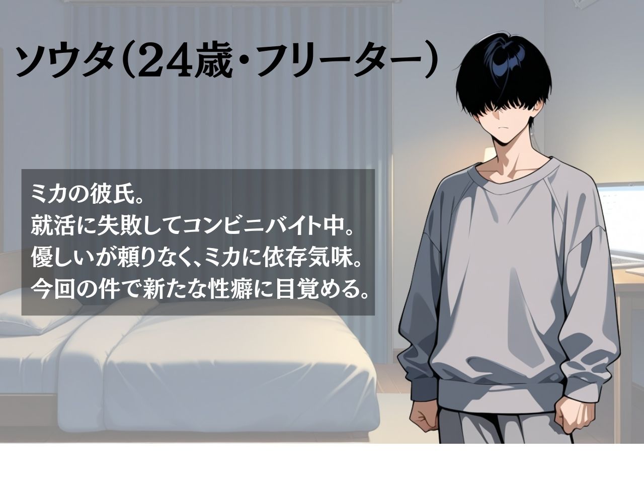 ギャルNTR〜彼女が上司に堕ちるまで〜課長に触れられる度にソウタの顔が遠くなる サンプル画像3