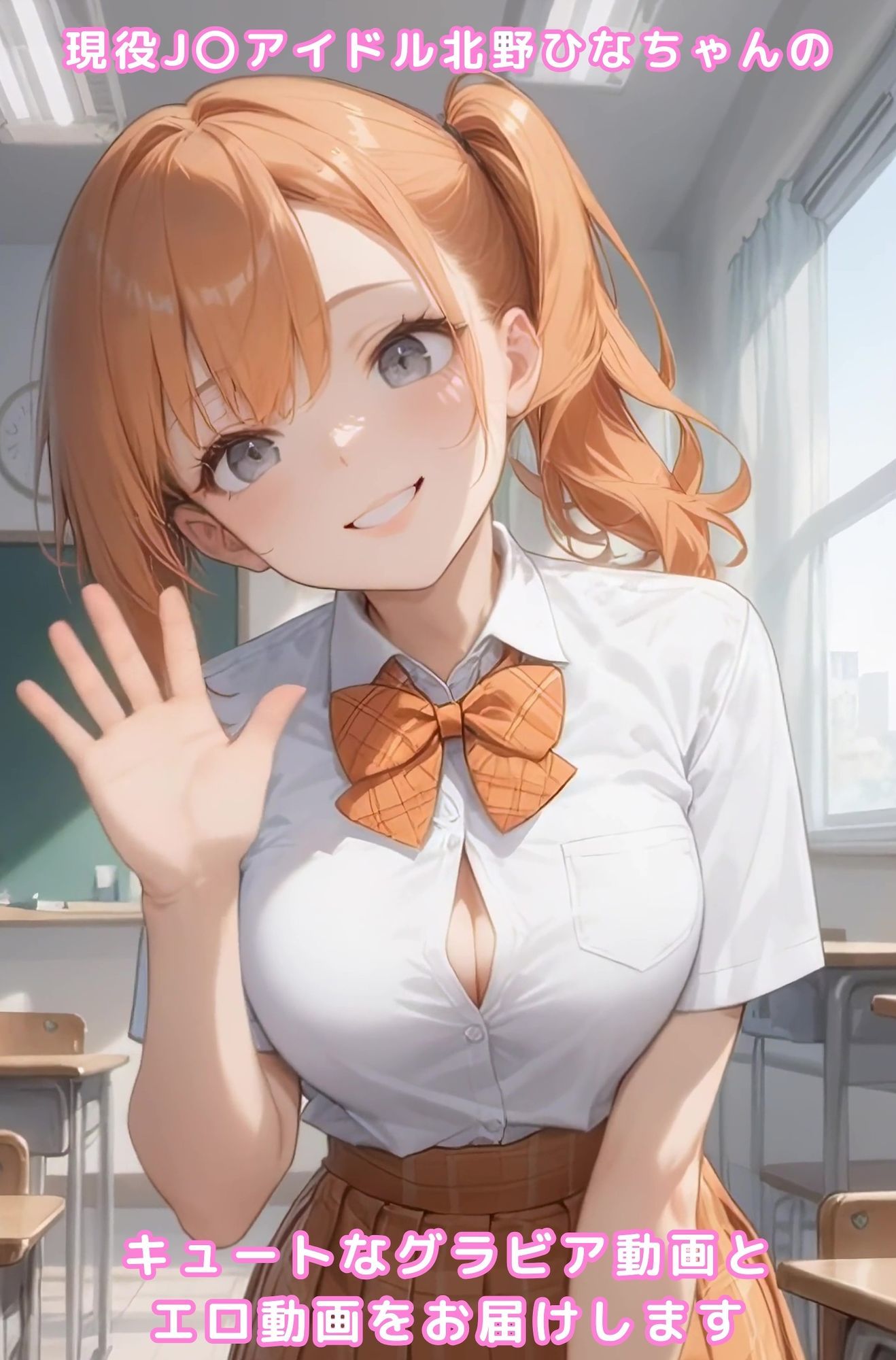 グラビア動画＆裏動画 JKアイドル 北野ひな サンプル画像1