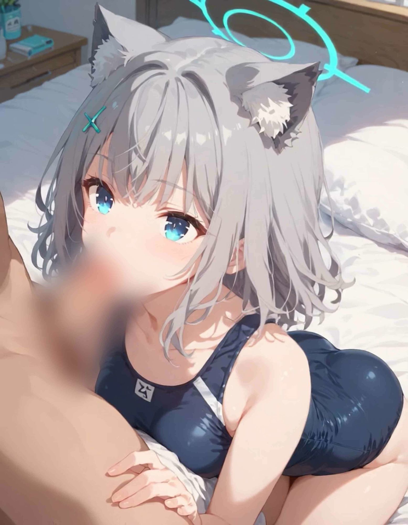 シロコとえっち〜ぬるぬる神アニメ〜 サンプル画像5