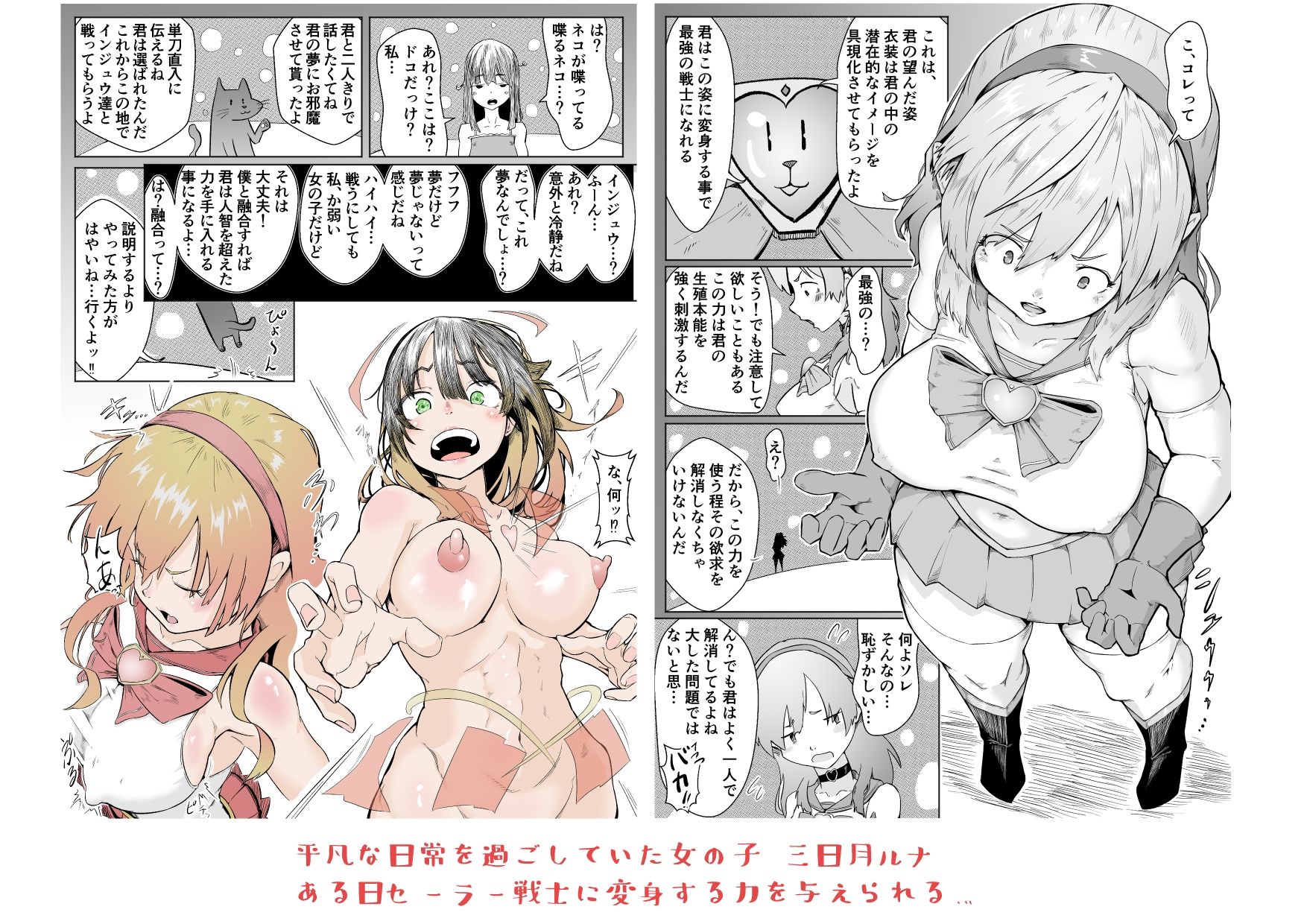 セックスバトルヒロイン セーラー戦士 三日月ルナ サンプル画像2