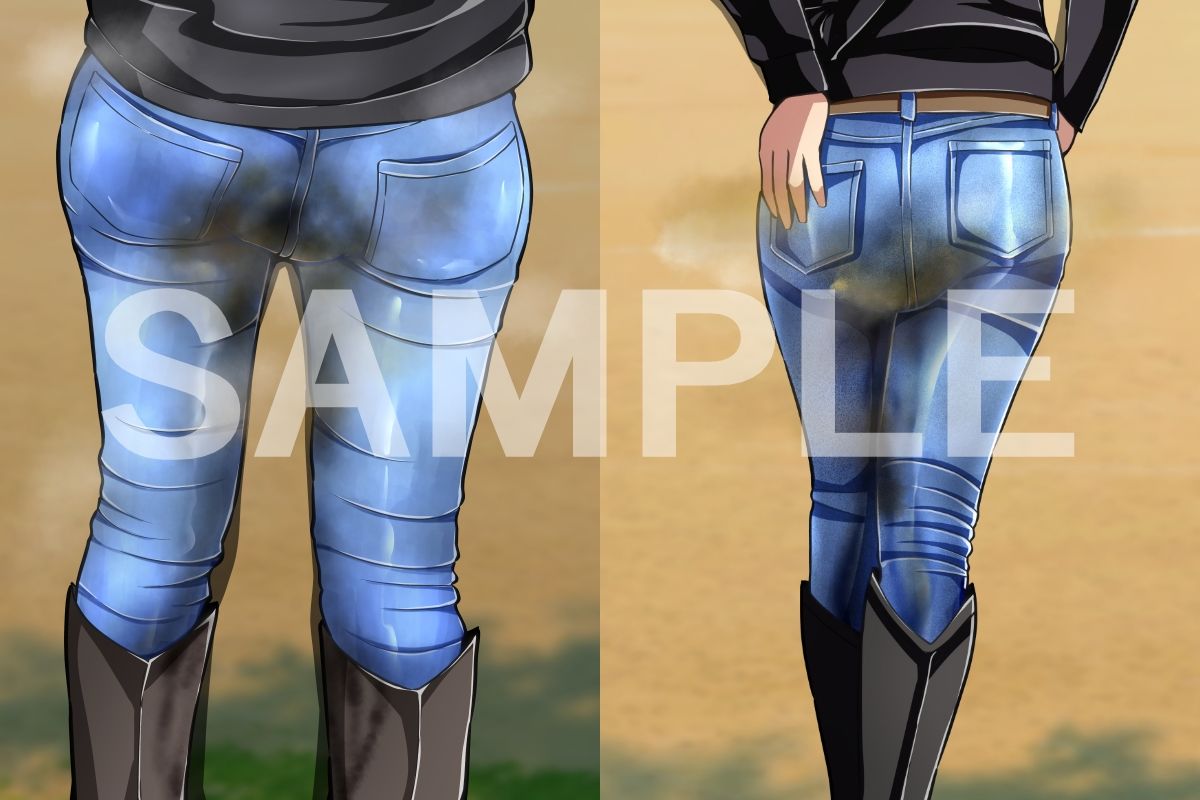デニムうんち漏らし サンプル画像1