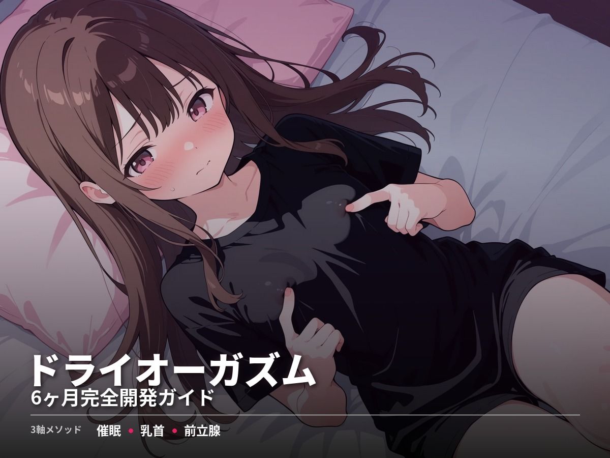 ドライオーガズム6ヶ月完全開発ガイド 催●・乳首・前立腺の3軸メソッド サンプル画像1