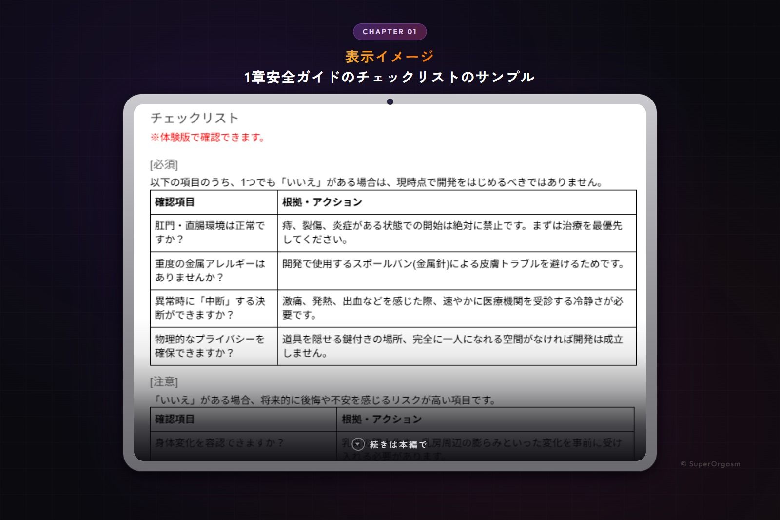 ドライオーガズム6ヶ月完全開発ガイド 催●・乳首・前立腺の3軸メソッド サンプル画像8