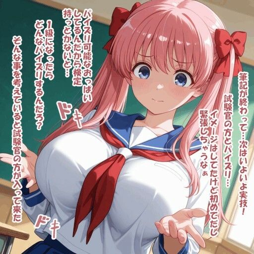 パイズリ異能力おじさん  パイズリ検定試験 編 サンプル画像2