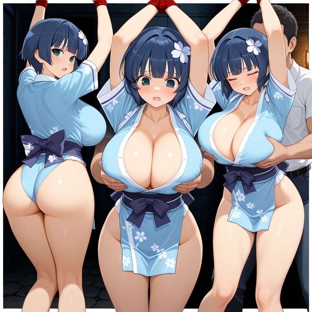 フェチコレ総集編 拘束されておっぱいを弄ばれる女戦士たち サンプル画像1