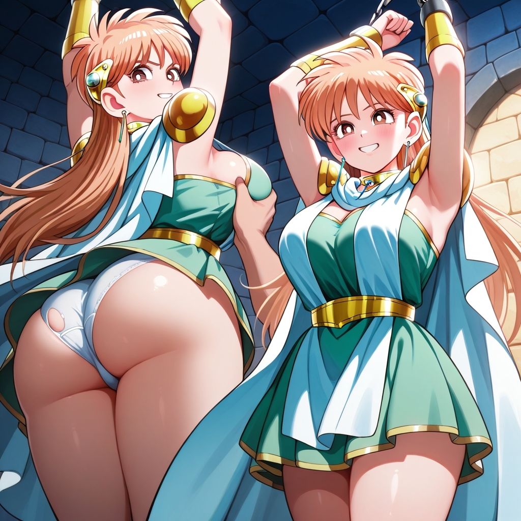 フェチコレ総集編 拘束されておっぱいを弄ばれる女戦士たち サンプル画像9