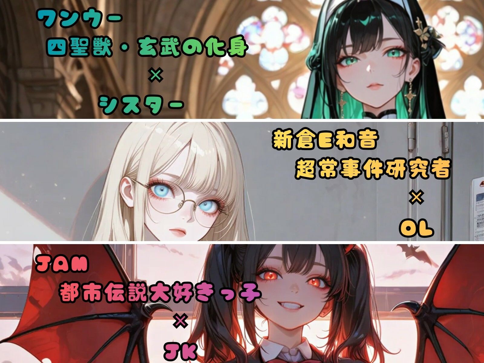 フェティッシュ！魅惑の黒タイツ編 サンプル画像1