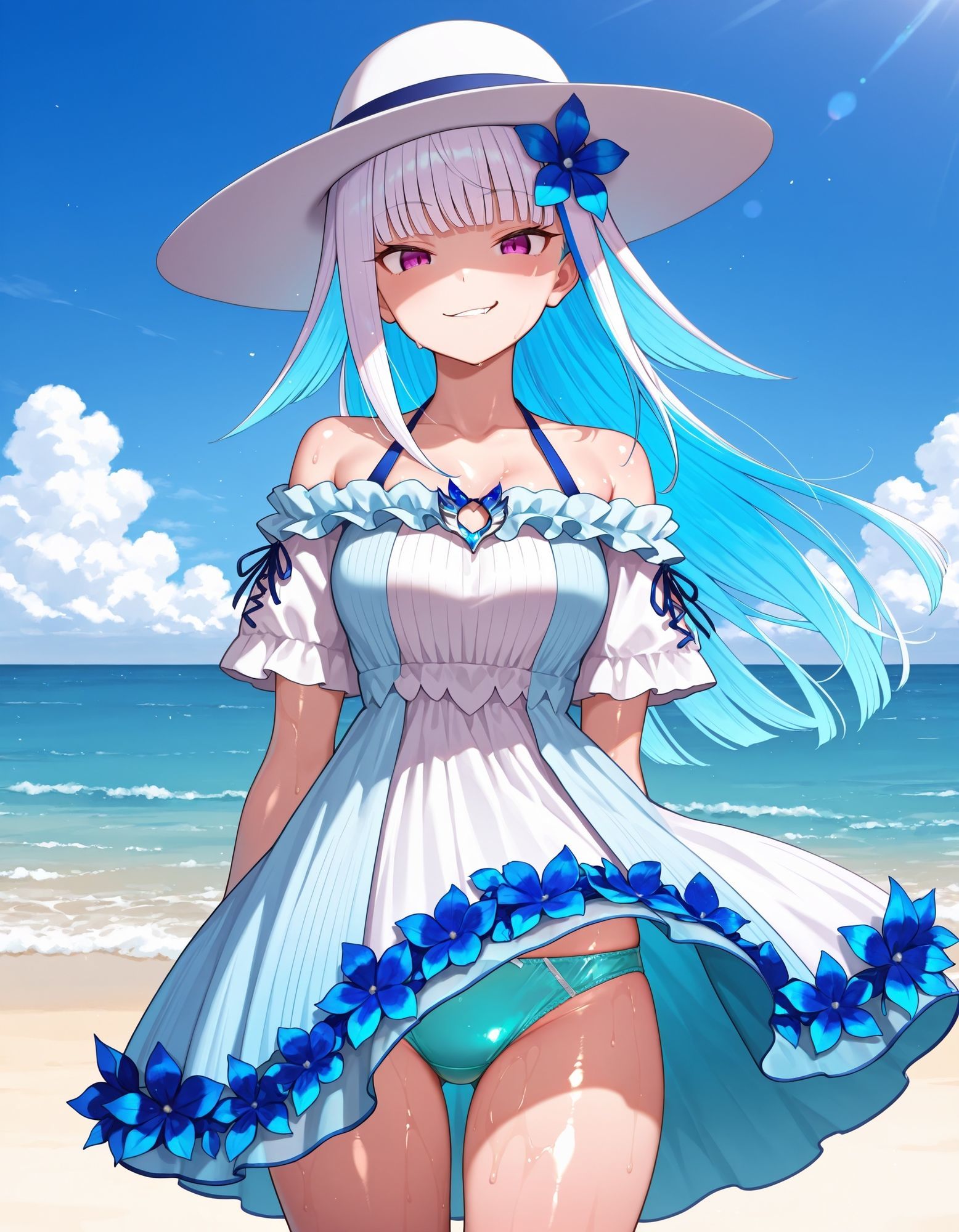 リゼ・ヘル〇スタのパンチラ サンプル画像2